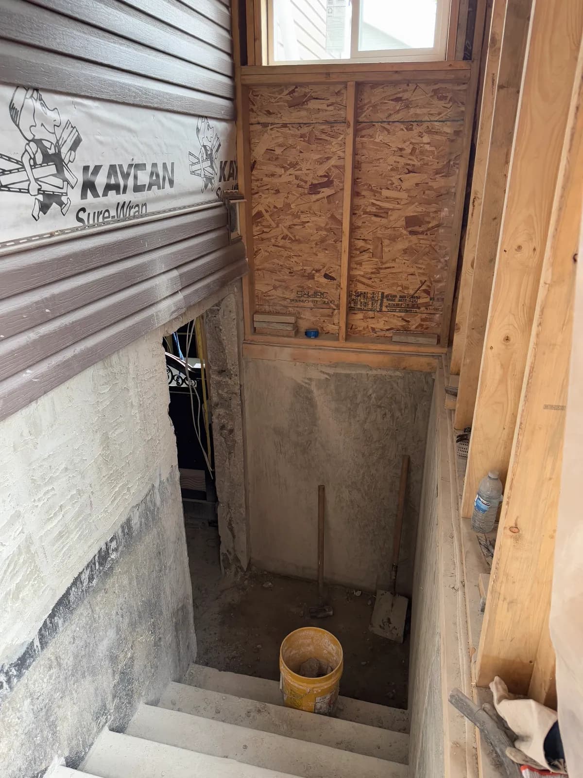 Basement framing built to sealed architectural drawings in Saskatoon