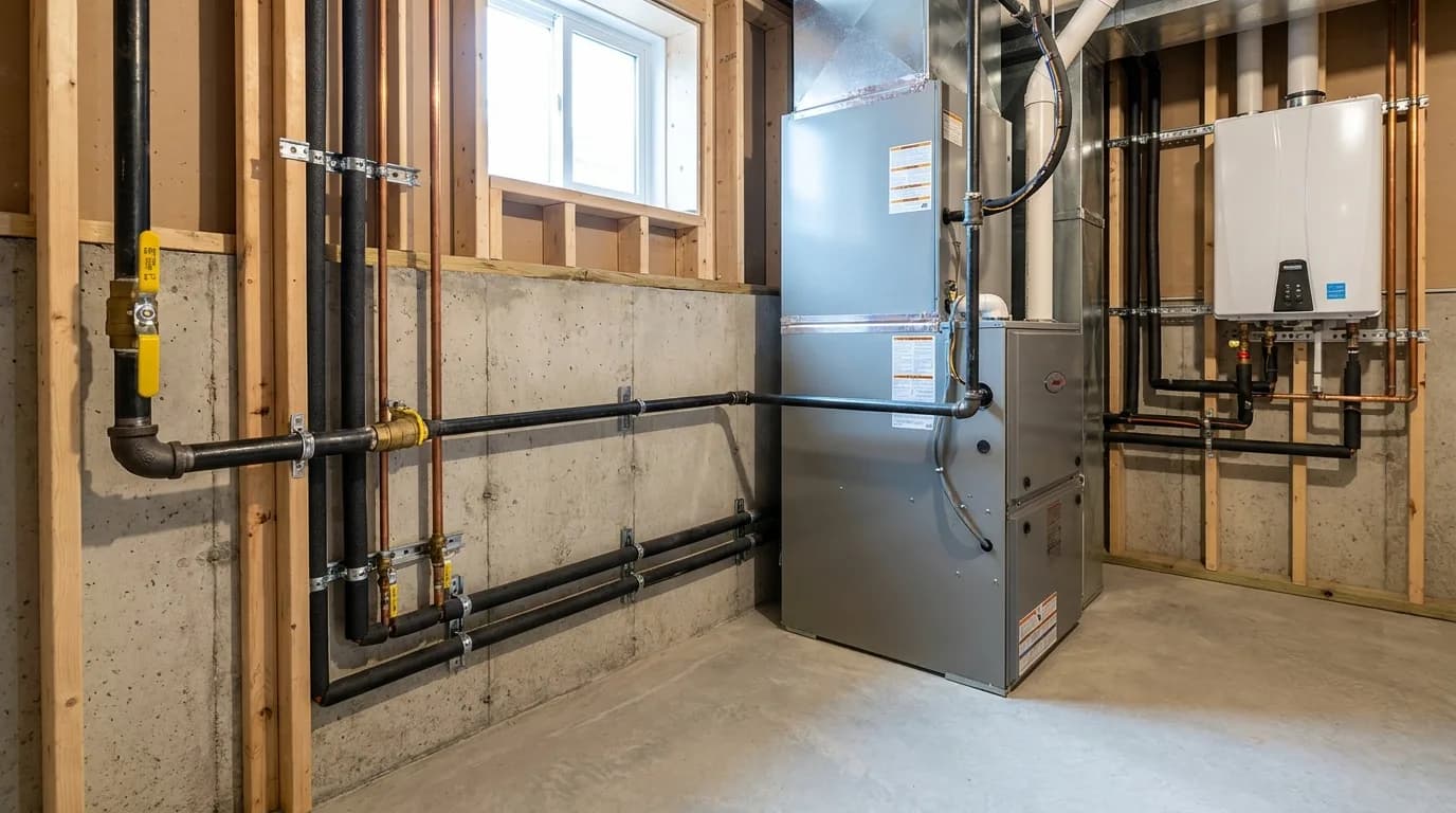 Gas Fitting services by Meadow Contracting